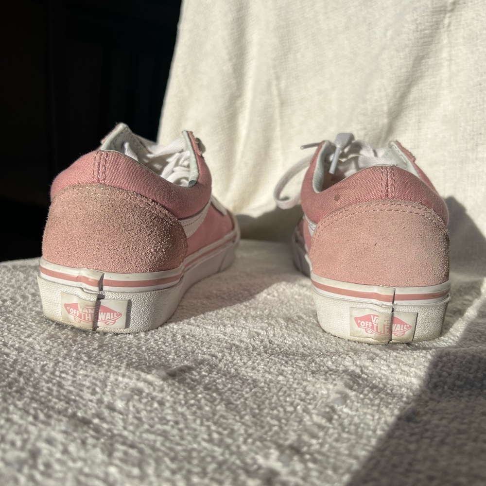 Vans Women's Pink Old Skool Shoes Size 5.5 Women’s - Picture 3 of 6